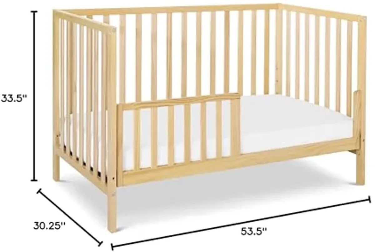 DaVinci Union 4-in-1 Convertible Crib in Natural, Greenguard Gold Certified, 1 Count (Pack of 1)