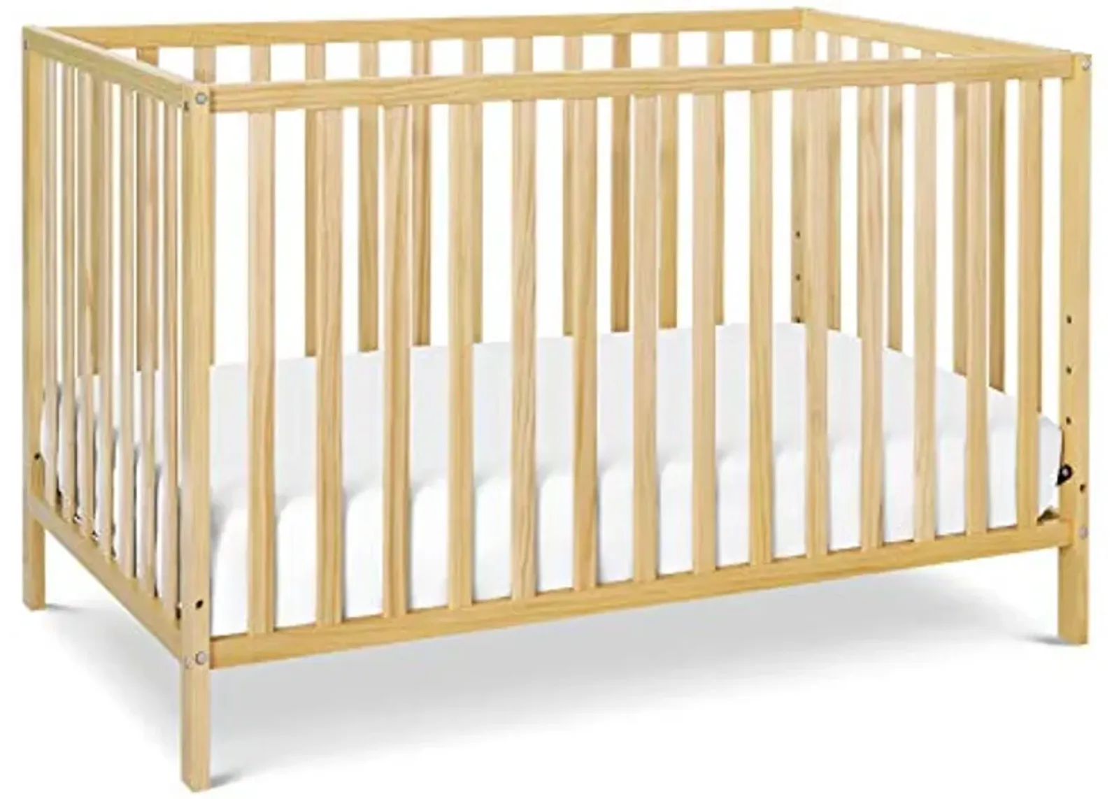 daVinci Union 4-in-1 Convertible Crib - GREENGUARD Gold Certified - Convertible Baby Crib to Toddler Bed, Daybed, Full-Size Bed - Wooden Baby Bed w/Four Adjustable Heights - Natural