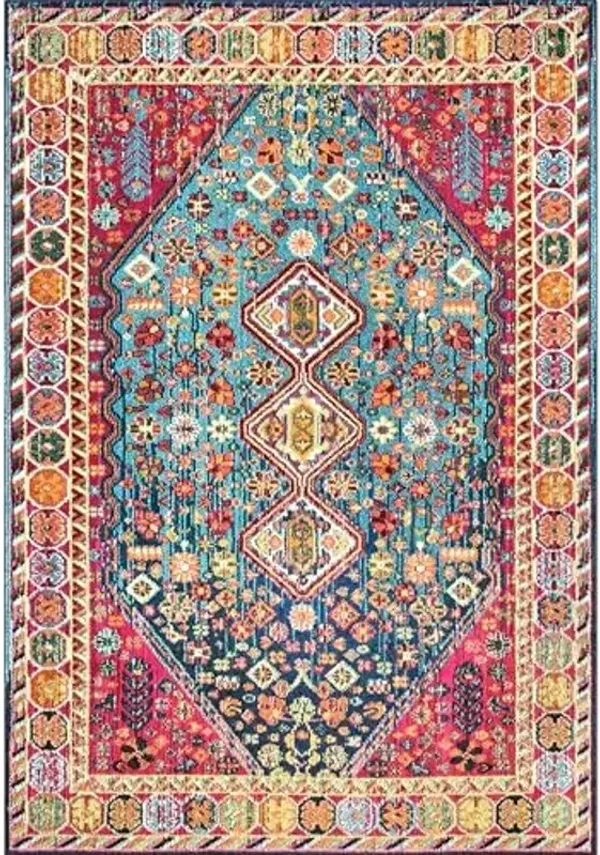 nuLOOM Erline Colorful Bohemian Area Rug, 5x8, Multi