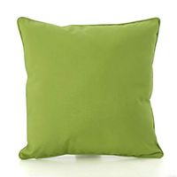 Christopher Knight Home Coronado Outdoor Square Water Resistant Pillow, Green