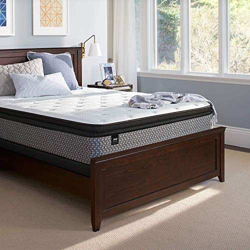 Sealy Essentials Spring Winter Green Euro Pillowtop Bed Mattress