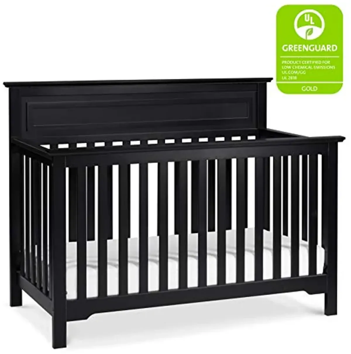 DaVinci Autumn 4-in-1 Convertible Crib in Ebony, Greenguard Gold Certified