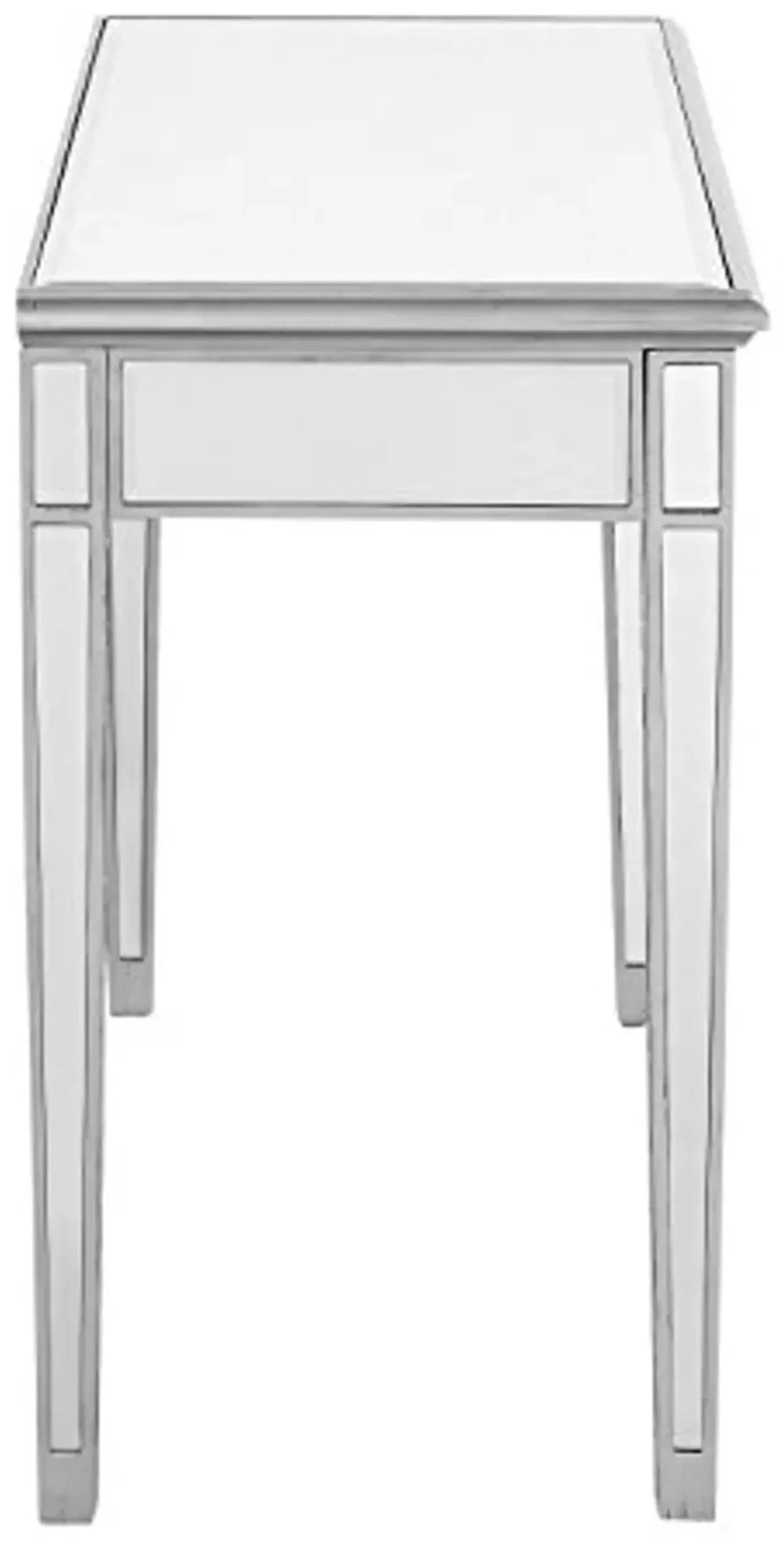 Elegant Decor Vanity Table, 12345, Silver