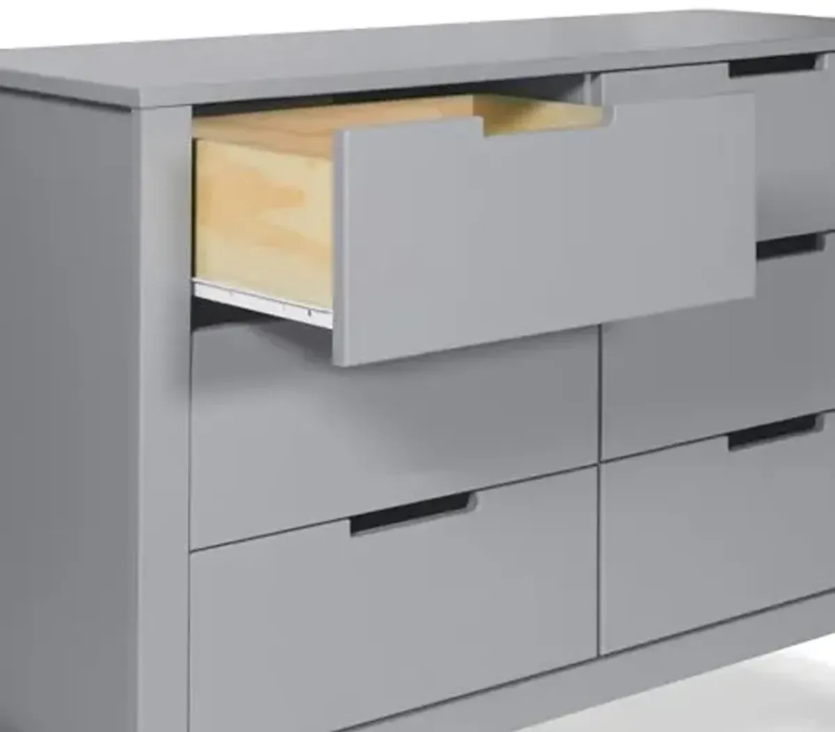 Carter's by DaVinci Colby 6-Drawer Dresser in Washed Natural, Grey, (F11926G)