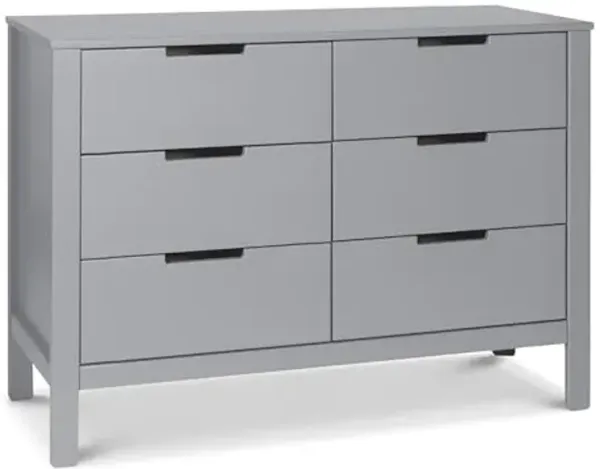 Carter's by DaVinci Colby 6-Drawer Dresser in Washed Natural, Grey, (F11926G)