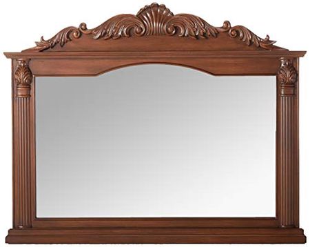 Elegant Decor VM-1043 Windsor Traditional Mirror, 50", Teak