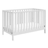 Storkcraft Pacific Convertible Crib, White, Easily Converts to Toddler Bed, Day Bed or Full Bed
