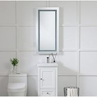 Elegant Decor MRE-6012 Dimmable 3000K LED Electric Mirror Rectangle, 20" Width x 40" Height