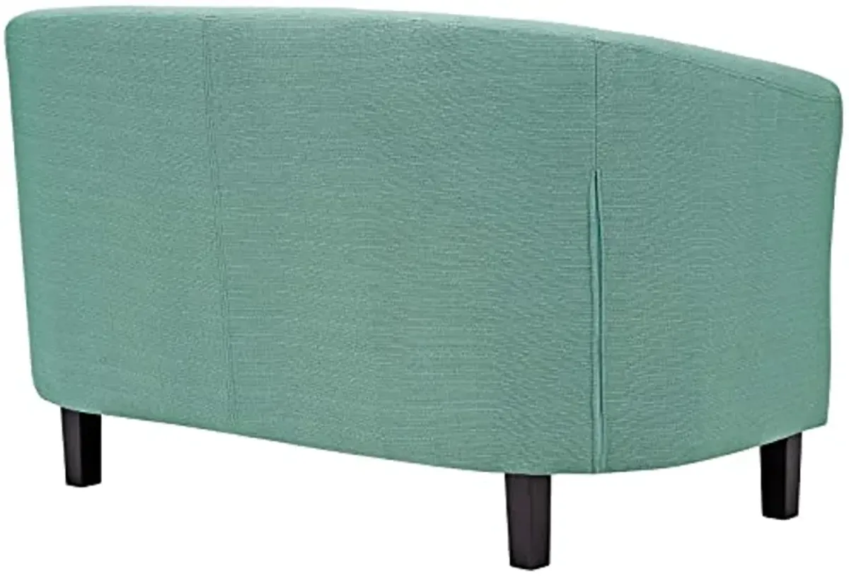 Modway Prospect Upholstered Contemporary Modern Loveseat In Laguna