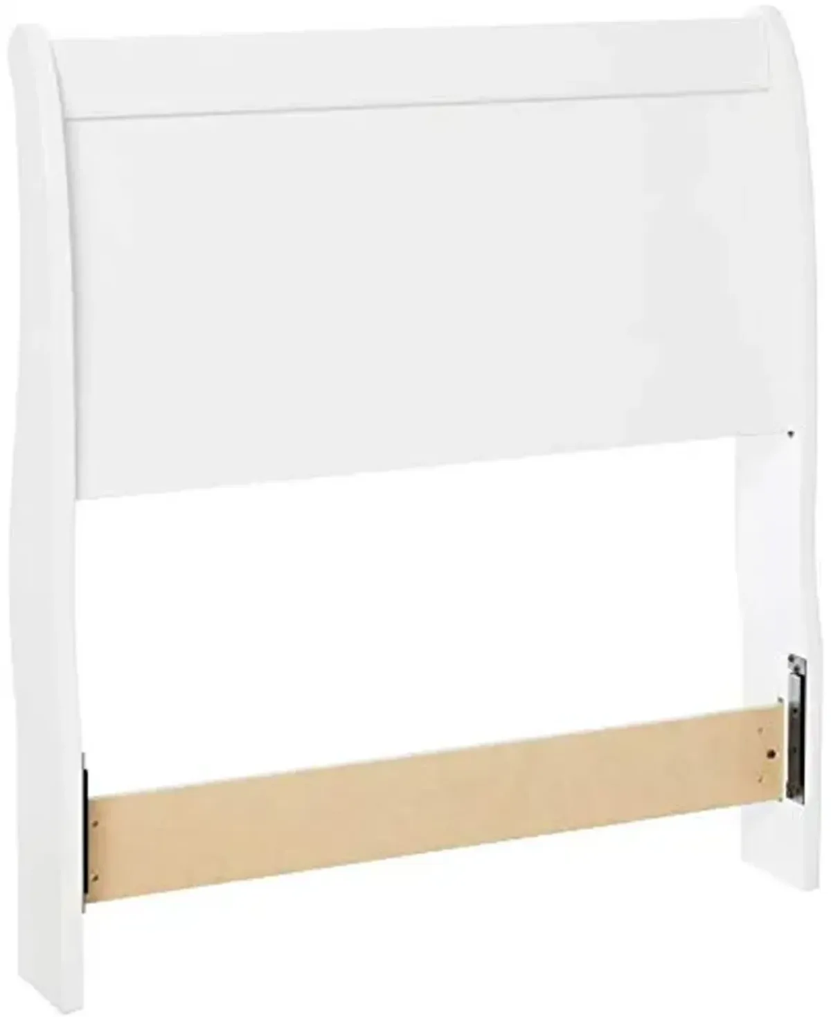 Signature Design by Ashley Anarasia Traditional Twin Sleigh Headboard ONLY, White