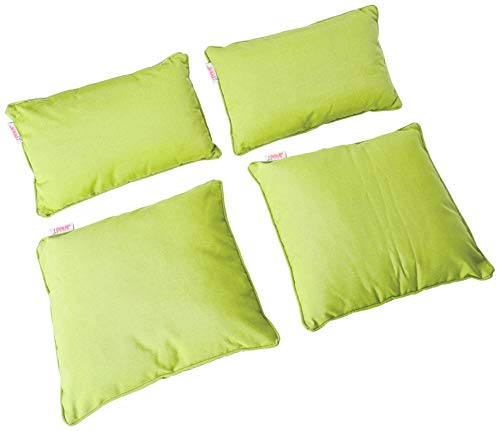 Christopher Knight Home Coronado Outdoor Water Resistant Pillows, 4-Pcs Set, Green