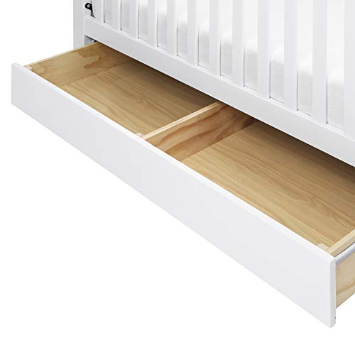 DaVinci Piedmont 4in1 Convertible Crib and Changer Combo in White