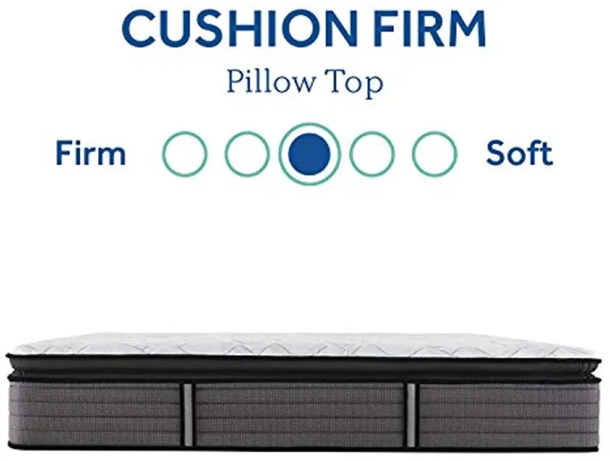 Sealy Response Premium 14-Inch Cushion Firm Euro Pillow Top Mattress, Queen, Made in USA, 10 Year Warranty