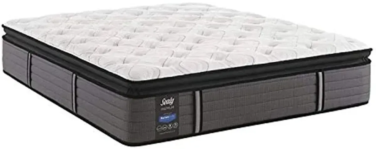 Sealy Response Premium 14-Inch Cushion Firm Euro Pillow Top Mattress, Queen, Made in USA, 10 Year Warranty