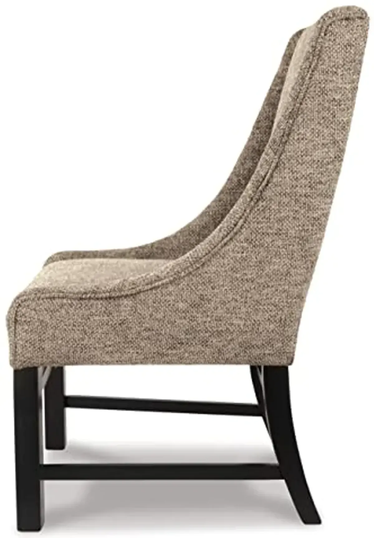 Signature Design by Ashley Sommerford Modern Farmhouse Upholstered 2 Piece Dining Chair Set, Brown