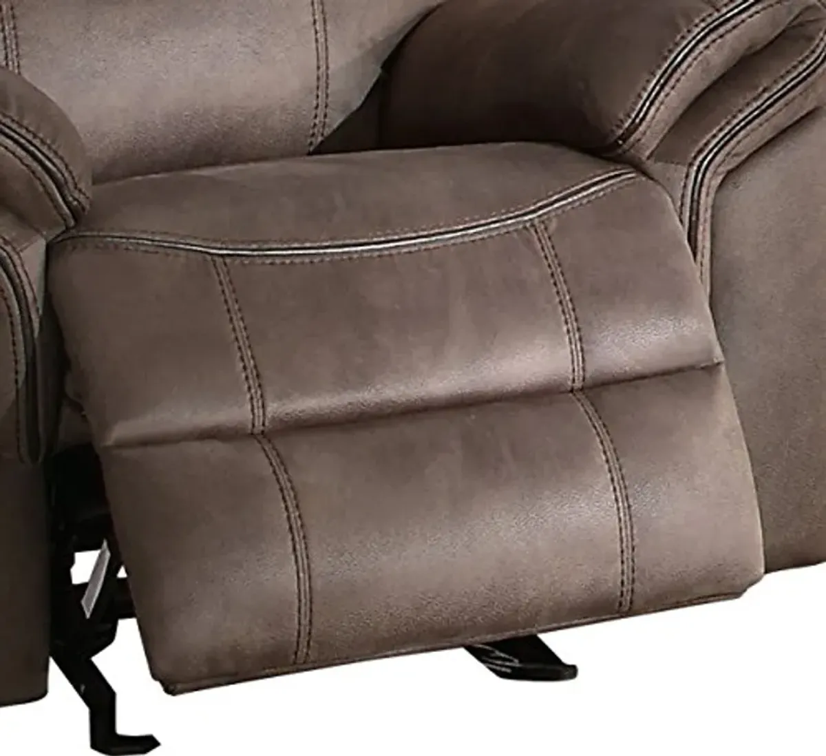 Homelegance Glider Recliner (Manual), Brown