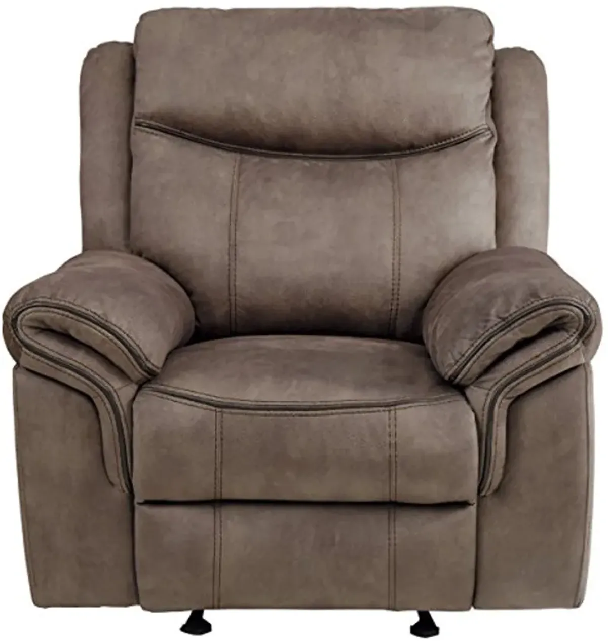 Homelegance Glider Recliner (Manual), Brown