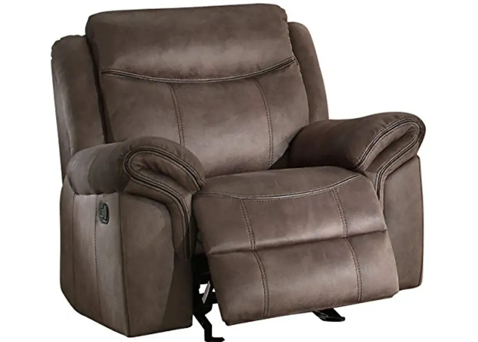 Homelegance Glider Recliner (Manual), Brown