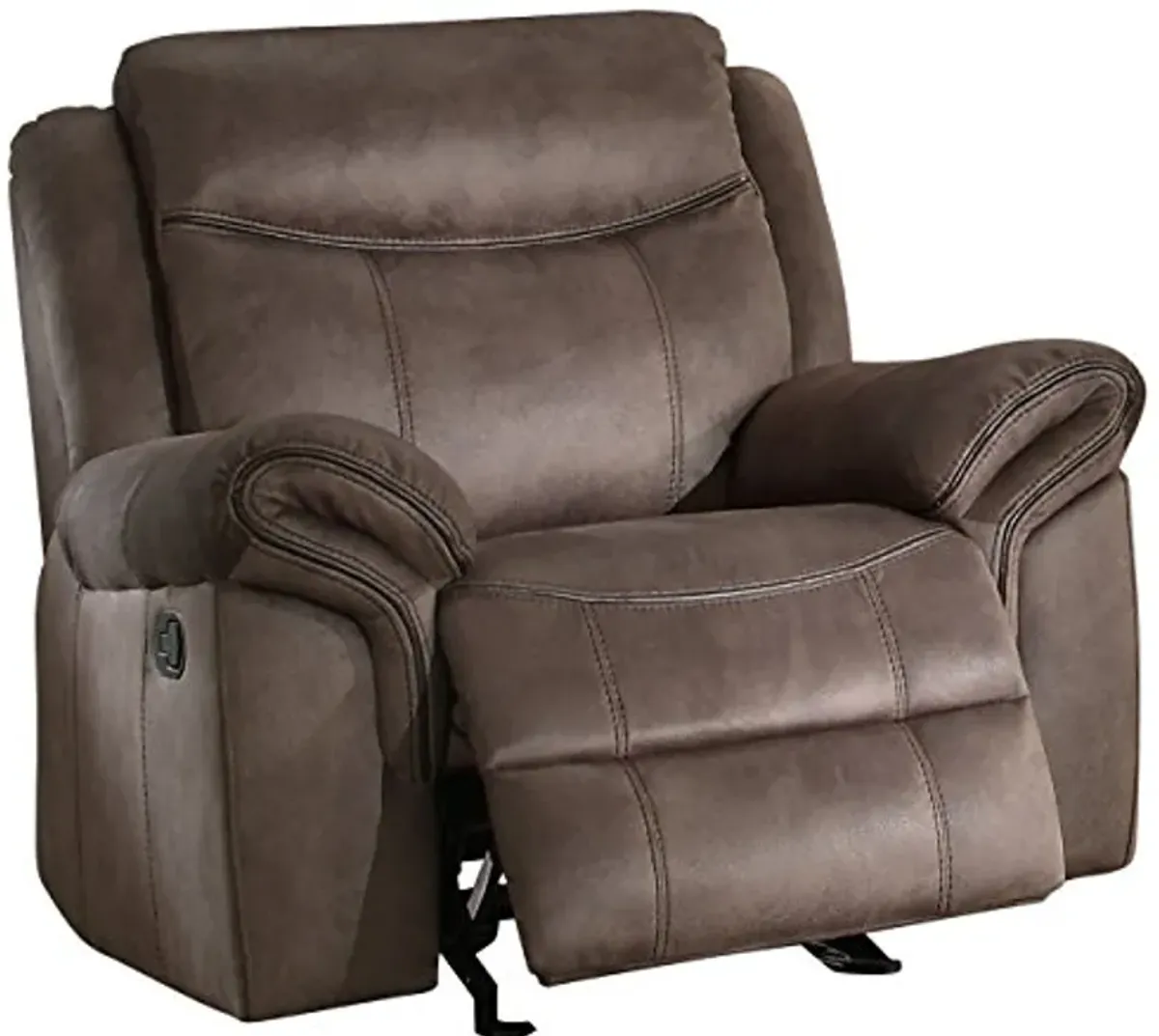 Homelegance Glider Recliner (Manual), Brown