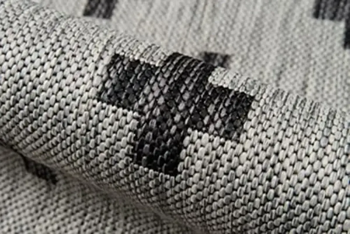 Novogratz by Villa Umbria Indoor Outdoor Rug Grey 7'10" x 10'10" 8' x 10' Outdoor, Indoor Black