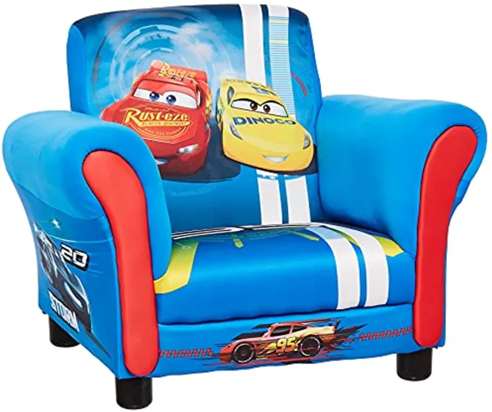 Delta Children Upholstered Chair, Disney/Pixar Cars