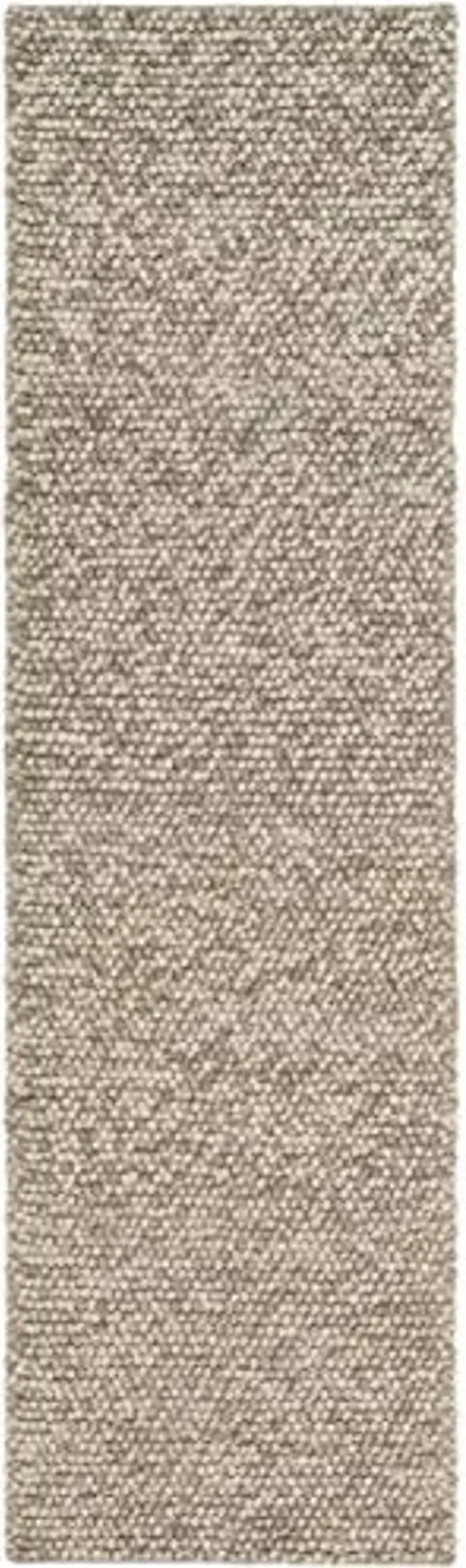 SAFAVIEH Natura Collection Runner Rug - 2'3" x 8', Beige, Handmade Wool Blend, Textured Design, Ideal for Hallway, Bedroom, Foyer (NAT620B)