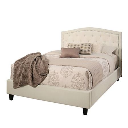Abbyson Living Tufted Upholstery Queen Platform Bed
