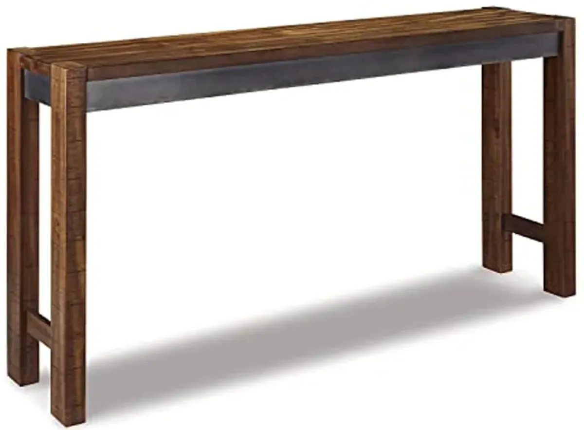 Signature Design by Ashley Furniture Torjin Urban Counter Height Dining Room Table, Two-tone Brown