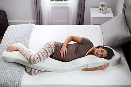 Delta Children BeautySleep Body Pillow, 13.50", White