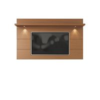 Manhattan Comforts 82354-MC Cabrini Floating Wall TV Panel 2.2", 85", Maple Cream