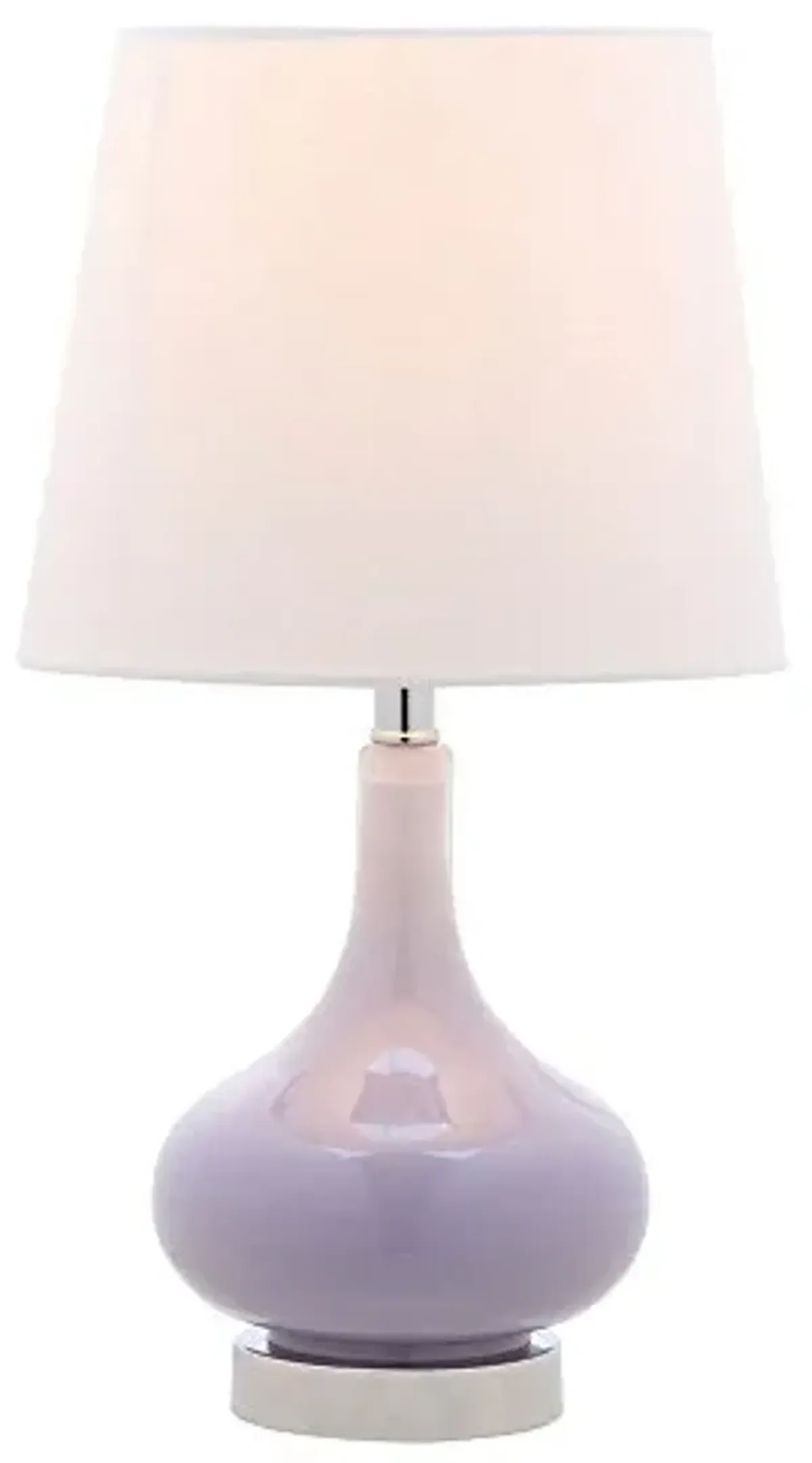 Safavieh Kids Lighting Collection Amy Purple Gourd 18-inch Bedroom Living Room Home Office Desk Nightstand Table Lamp (LED Bulb Included)