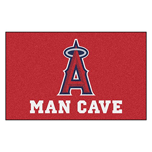 Fanmats 22422: Los Angeles Angels Man Cave Ulti-Mat Rug - 5ft. x 8ft.