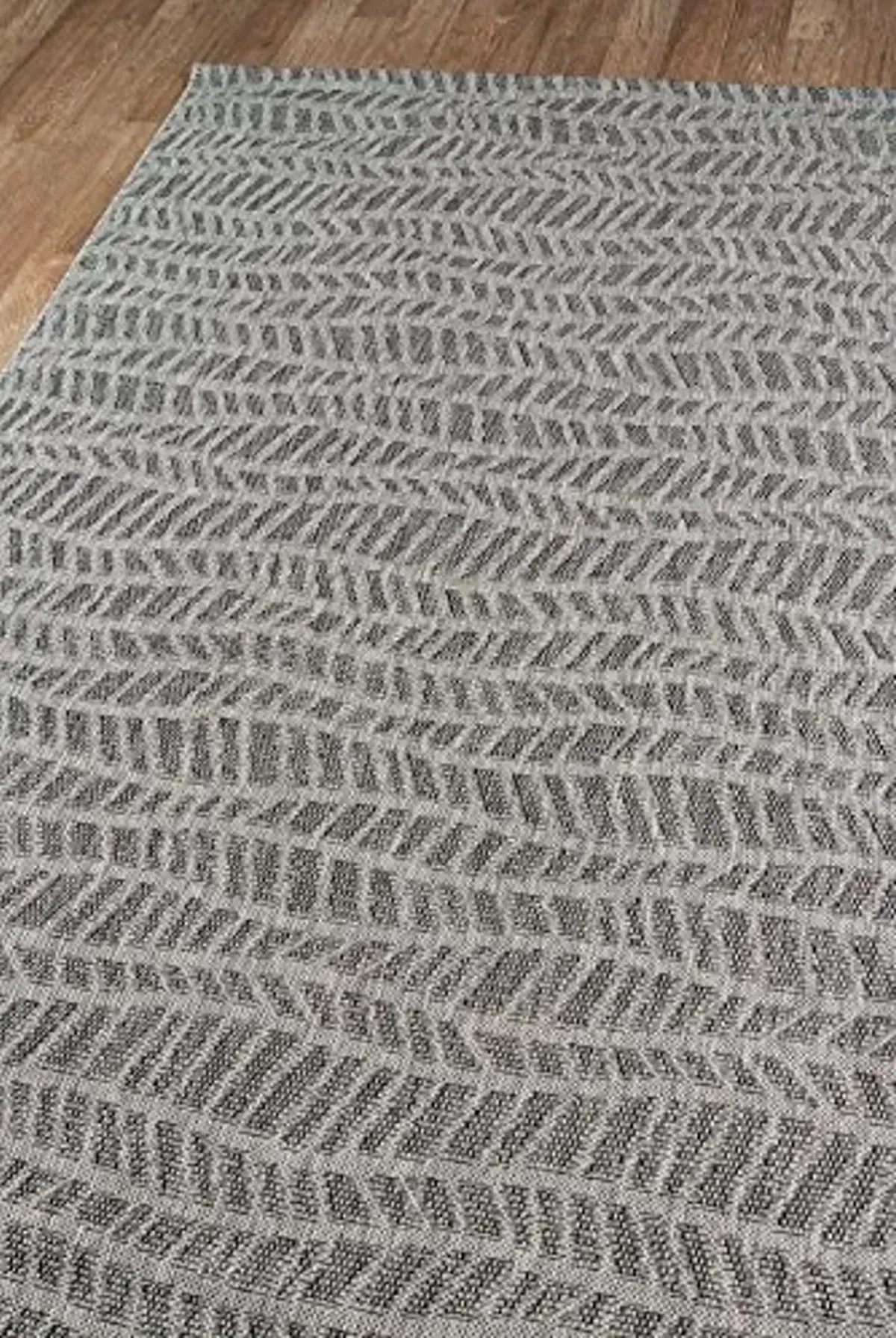 Novogratz Villa Collection Emilia Indoor/Outdoor Area Rug, 7'10" x 10'10", Grey