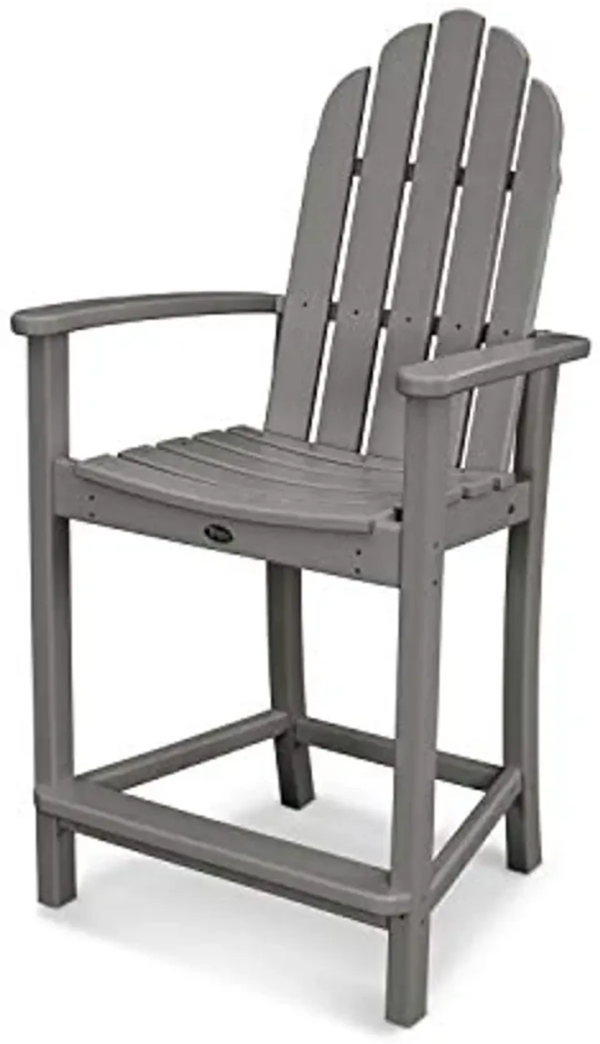 Trex Outdoor Furniture Cape Cod Adirondack Counter Chair in Stepping Stone