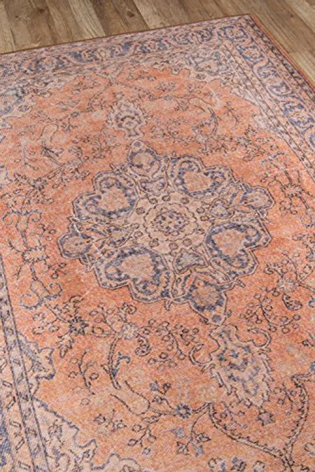 Momeni Rugs Afshar Traditional Medallion Area 2'0" x 3'0", Copper