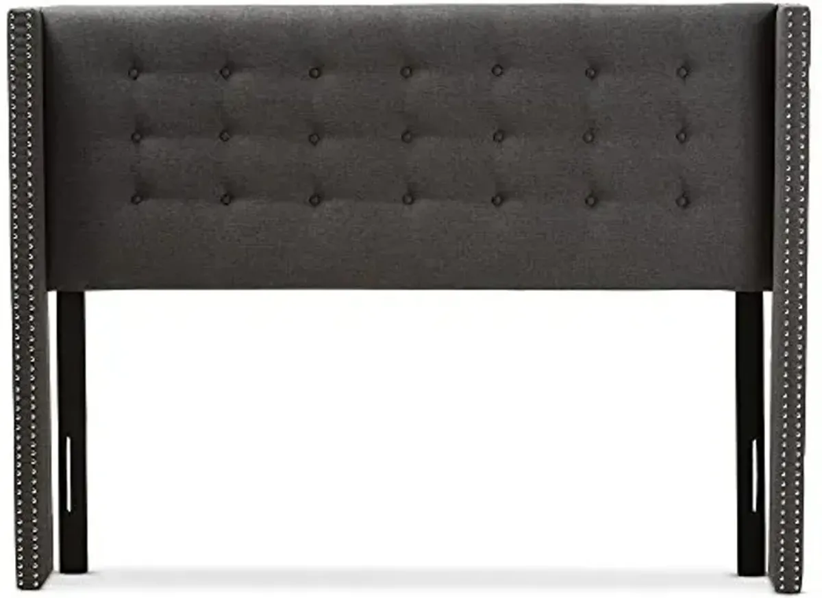 Baxton Studio Gabriela Winged Headboard, King