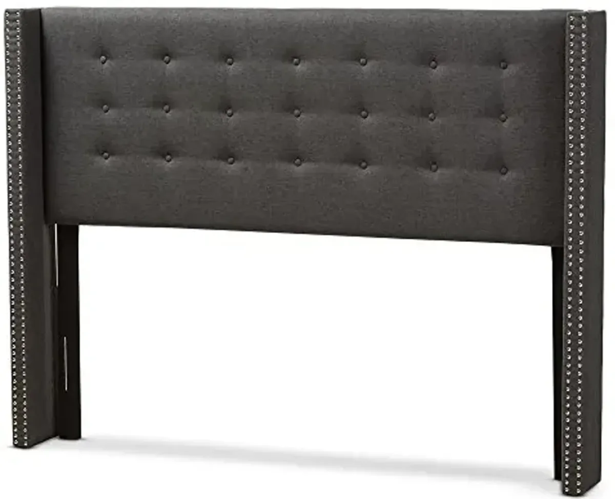 Baxton Studio Gabriela Winged Headboard, King