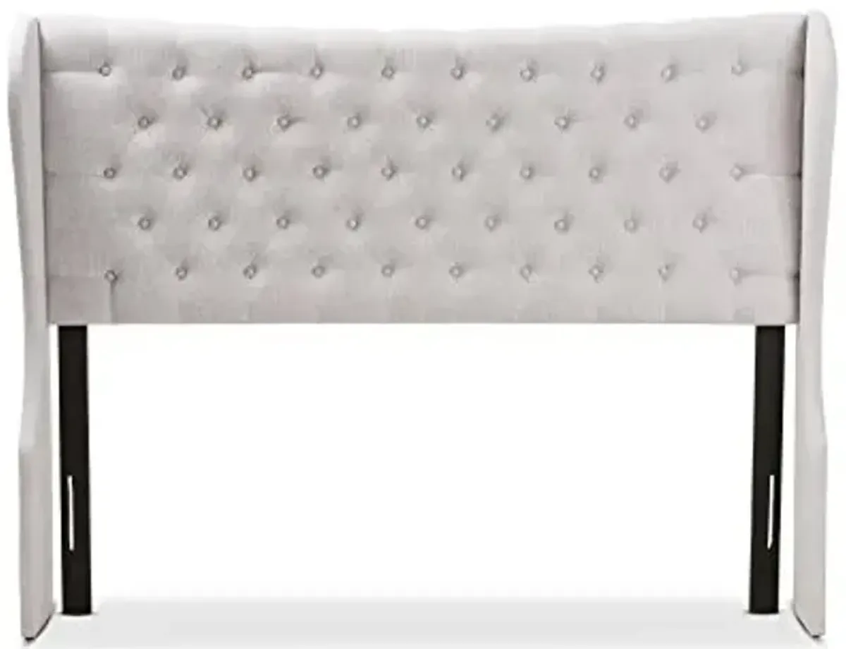 Baxton Studio Caitlin Winged Headboard, King