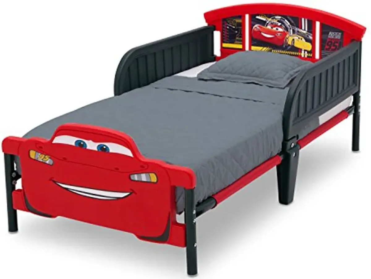 Delta Children 3D-Footboard Toddler Bed, Disney/Pixar Cars 3