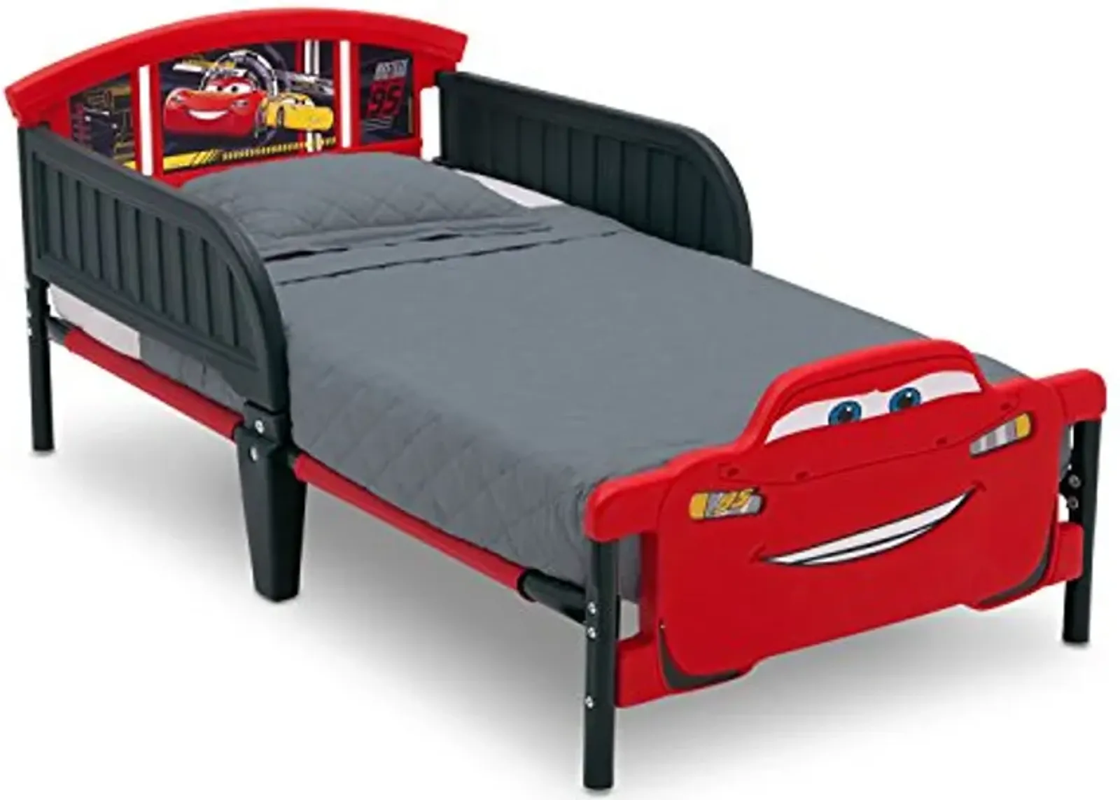 Delta Children 3D-Footboard Toddler Bed, Disney/Pixar Cars 3