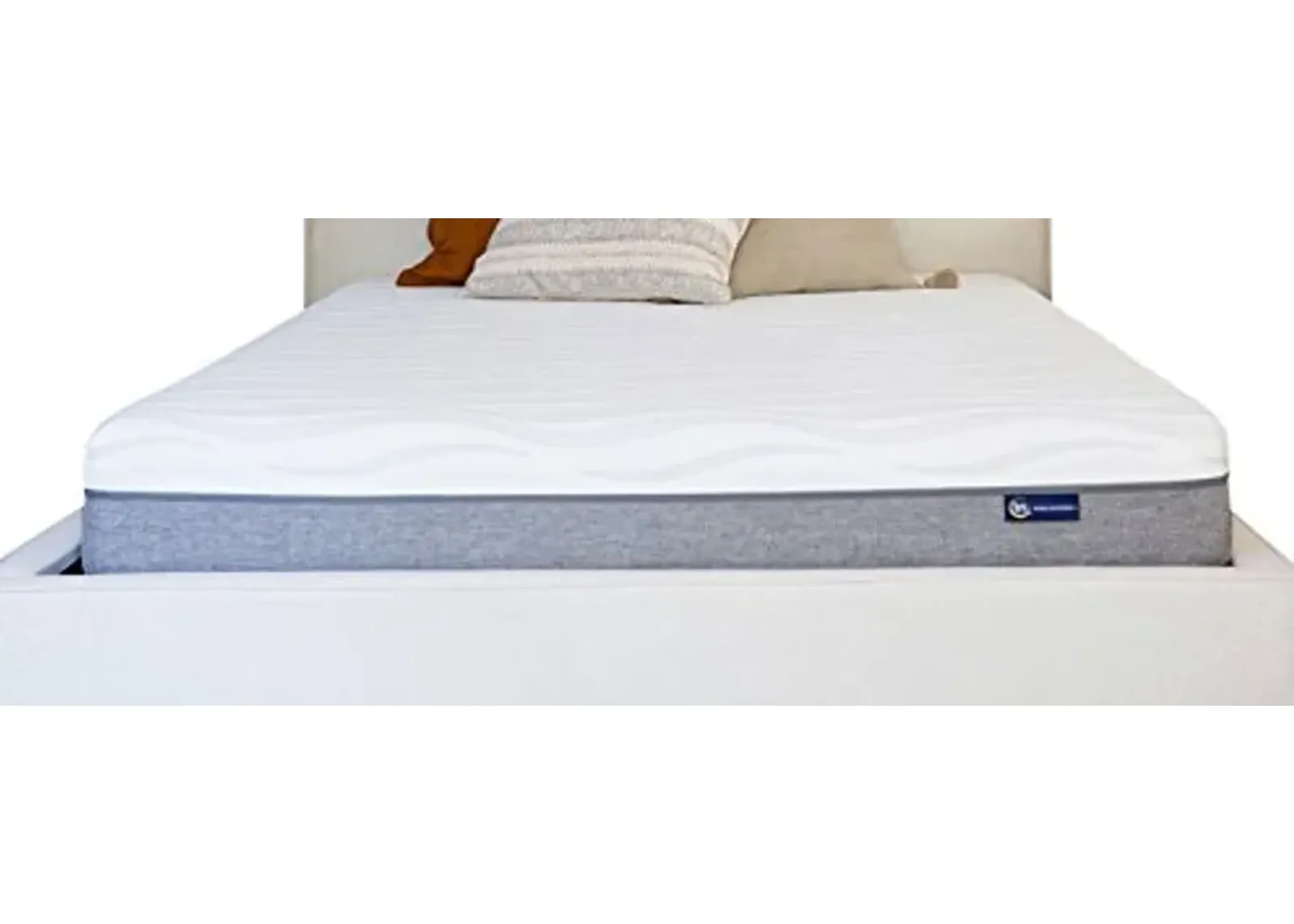 Serta 9" Memory Foam Mattress, Full, Off-white