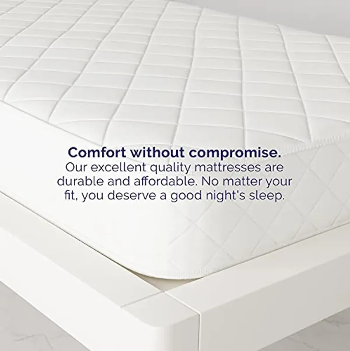 Signature Sleep 6” Coil Mattress made with CertiPUR-US® certified foam , Twin,White