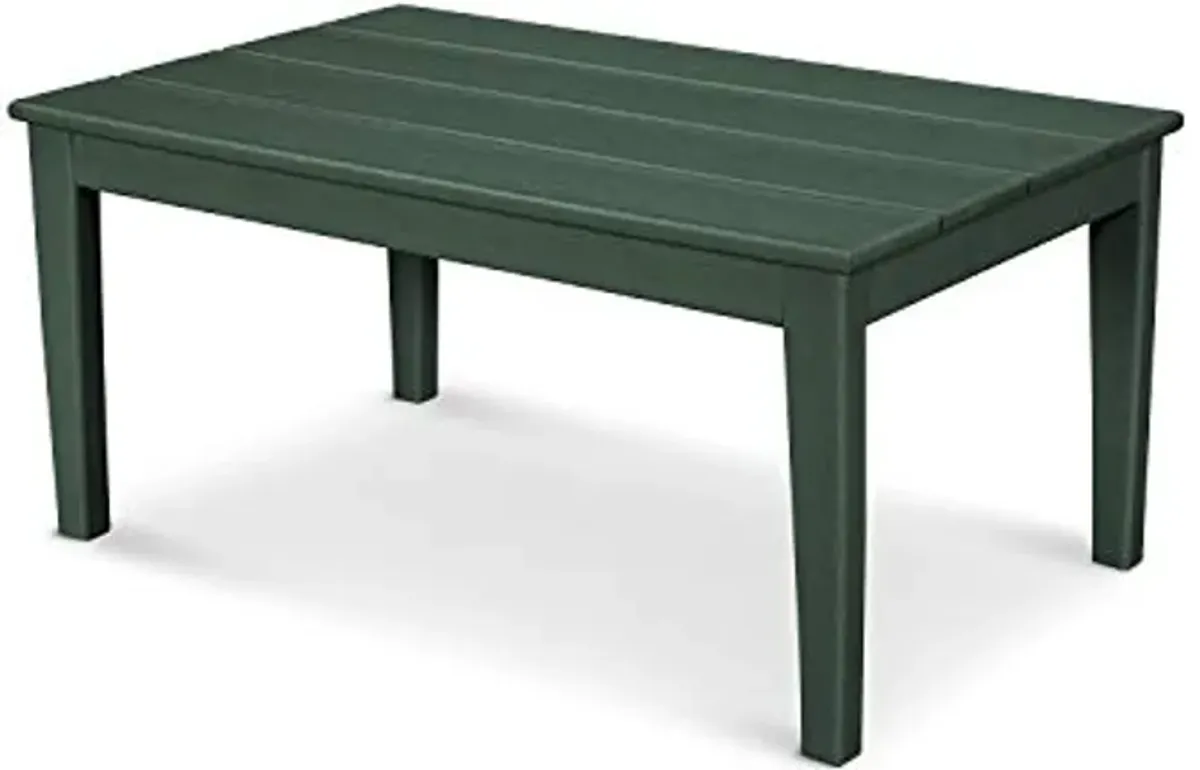 POLYWOOD® Newport 22" x 36" Coffee Table, Green