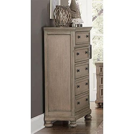 Homelegance Bethel Wire Brushed Wood Chest