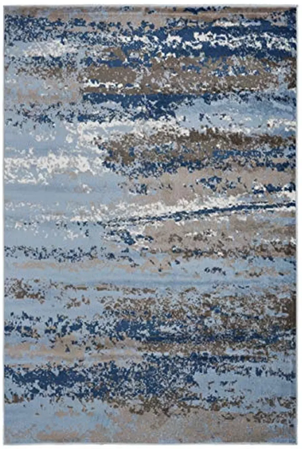 LR Home Infinity Area Rug, 5'2" x 7'2", L S. Blue