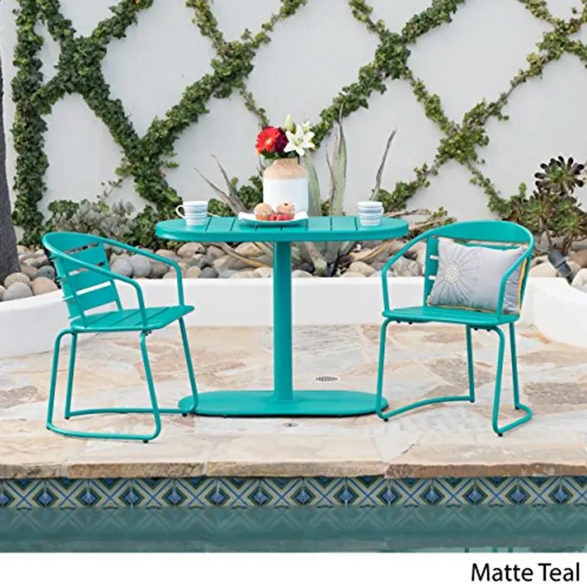 Christopher Knight Home 303409 Outdoor Metal Bistro Set