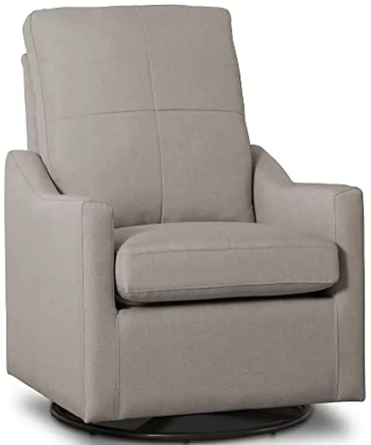 Delta Children Kenwood Swivel Rocker Chair Glider, Taupe