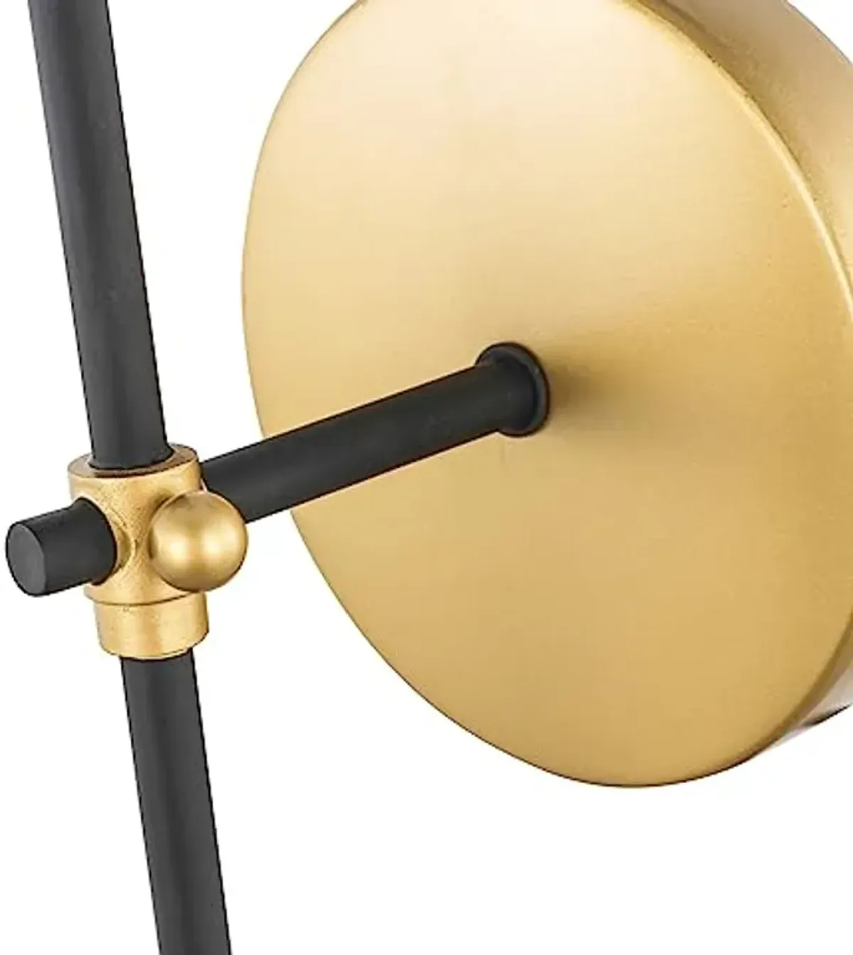 Elegant Lighting Mel Collection 1 Light Wall Sconce in Black Finish - 5.5D x 15H