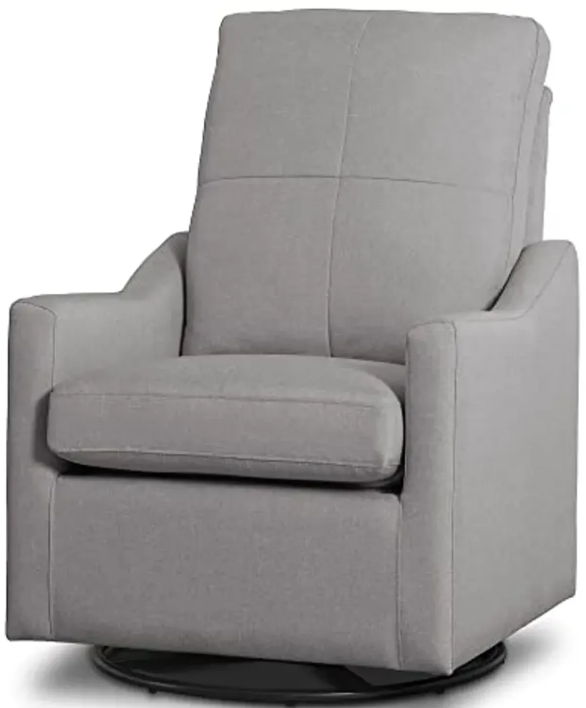 Delta Children Kenwood Glider Swivel Rocker Chair, French Grey