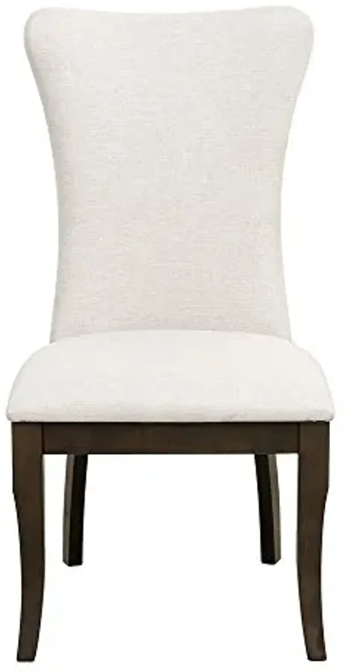 Homelegance Oratorio Two-Pack Upholstered Dining Chairs, Dark Cherry